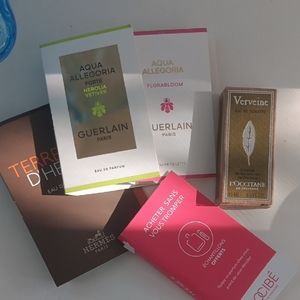 Guerlain, L'Occitane, Hermes And NOCIBE Perfume Samples